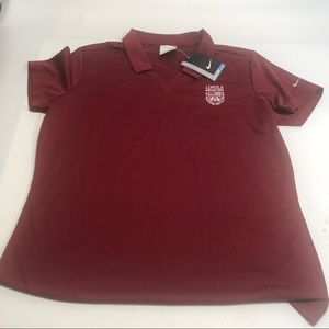 Nike Loyola Medicine polo shirt, NEW stitched